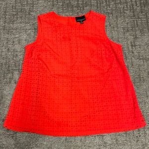 Cynthia Rowley Crochet Blouse 1X